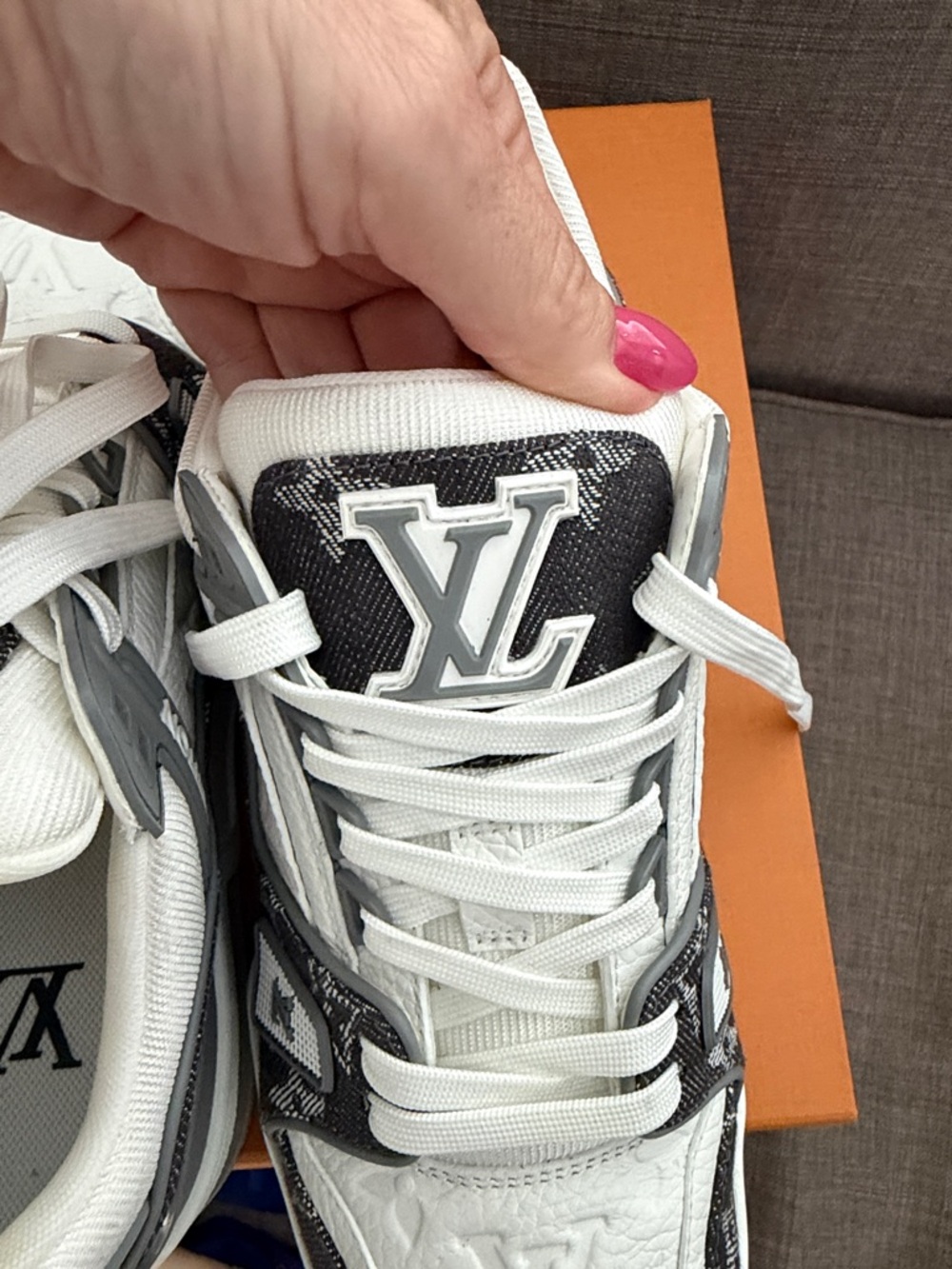 Louis Vuitton Monogram LV Trainer Sneakers - Picture 13 of 16